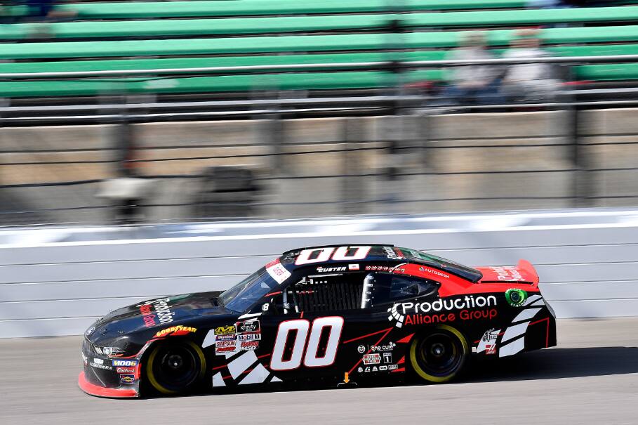 With two races to go in the Xfinity Series Round of 8, SHR’s Cole Custer is above the cutoff line. With two races to go in the Xfinity Series Round of 8, SHR’s Cole Custer is above the cutoff line.